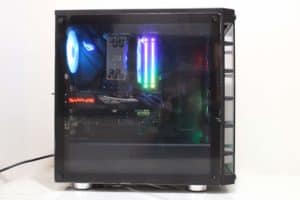 iCUE 465X RGB Mid-Tower ATX Smart Case — Black CC-9011188-WW