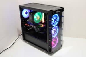 iCUE 465X RGB Mid-Tower ATX Smart Case — Black CC-9011188-WW