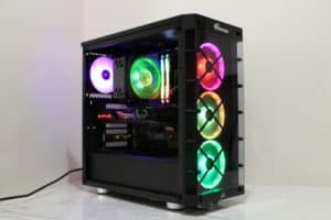 iCUE 465X RGB Mid-Tower ATX Smart Case — Black CC-9011188-WW