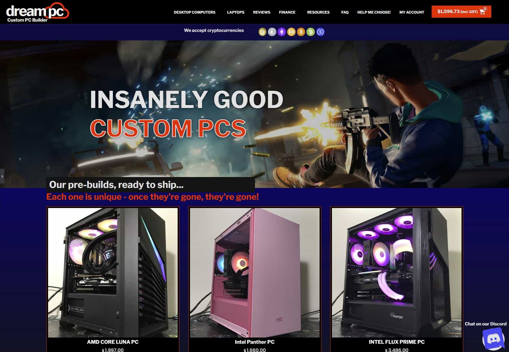 DREAM PC Custom PCs Australia