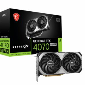 MSI GeForce RTX 4070 SUPER 12G VENTUS 2X OC