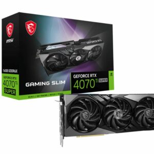 MSI GeForce RTX 4070 Ti SUPER 16G GAMING X SLIM