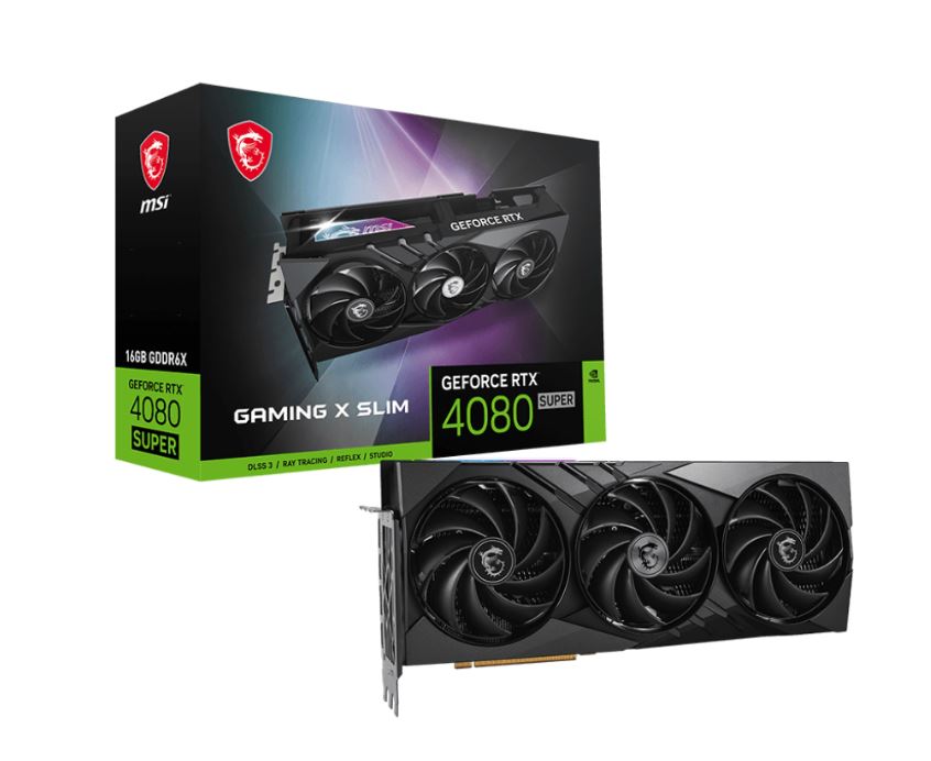 MSI GeForce RTX 4080 SUPER 16G GAMING X SLIM