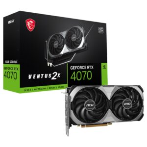 MSI GeForce RTX 4070 VENTUS 2X E 12G OC