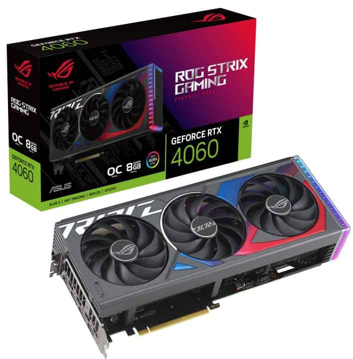 ASUS ROG-STRIX-RTX4060-O8G-GAMING