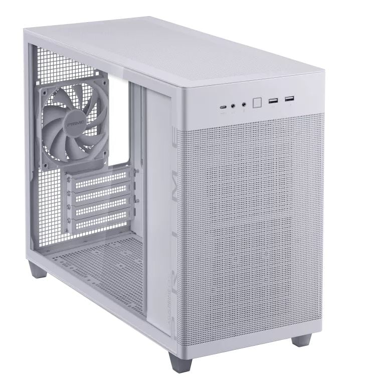 ASUS AP201 ASUS PRIME CASE TG WHITE EDITION