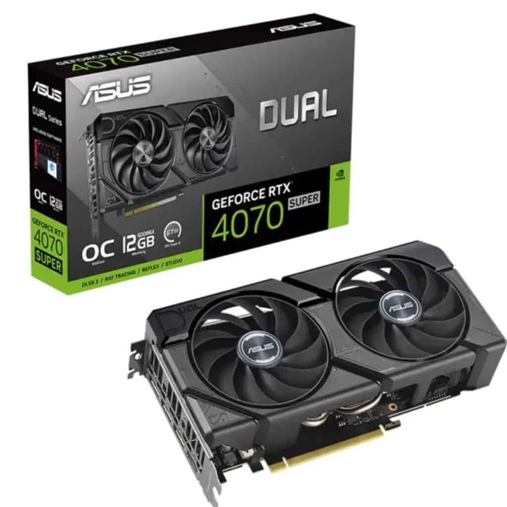 ASUS DUAL-RTX4070S-O12G-EVO-WHITE-RETAIL