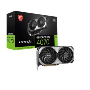 MSI GeForce RTX 4070 VENTUS 2X E1 12G OC