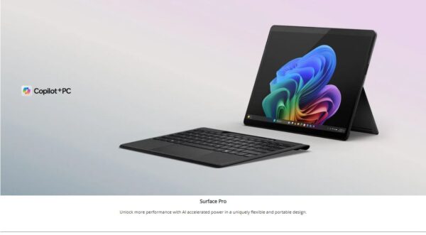 Microsoft Surface Pro 11 13' Touchscreen Copilot+ Snapdragon X Plus 16GB 25 - Image 2