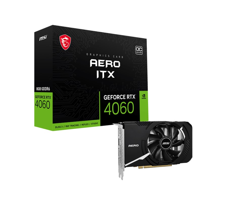 MSI GeForce RTX 4060 AERO ITX 8G OC