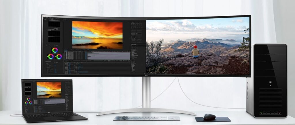 LG 49WQ95C-W