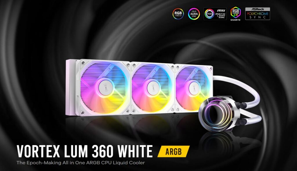 Antec Vortex Lum 360 ARGB White
