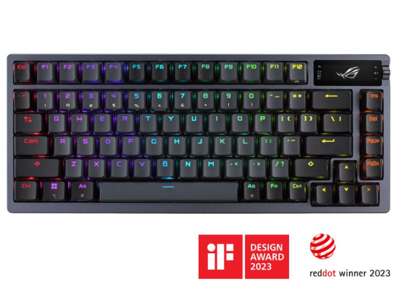 ASUS ROG AZOTH/ PBT/ BLK SNOW SWITCH