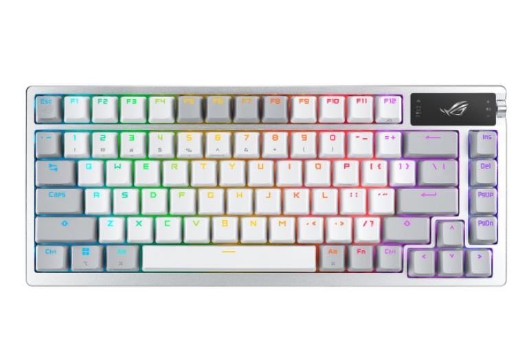 ASUS ROG AZOTH/ PBT/WHT SNOW SWITCH