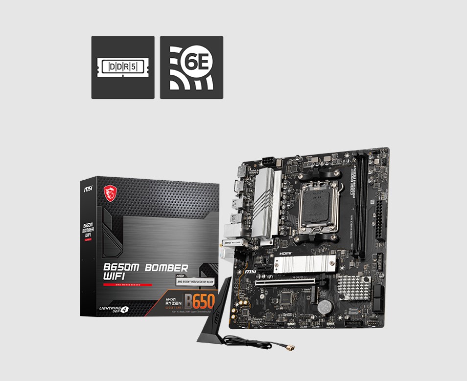 MSI B650M BOMBER WIFI