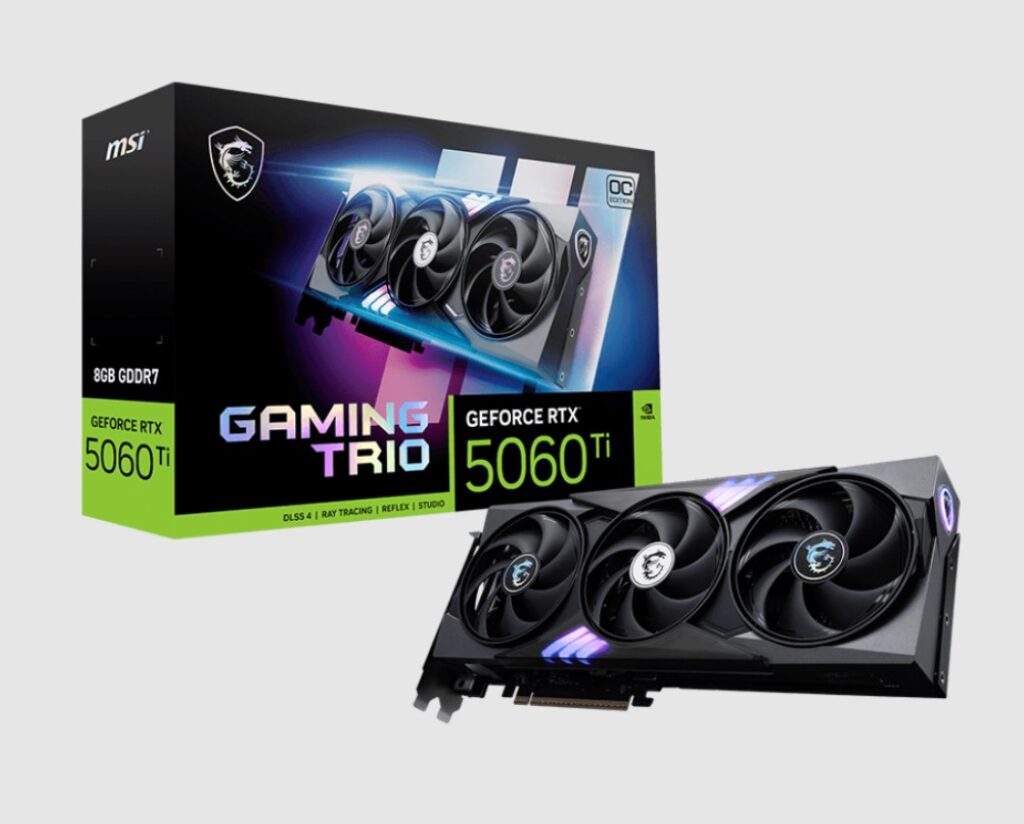MSI GeForce RTX 5060 Ti 8G GAMING TRIO OC
