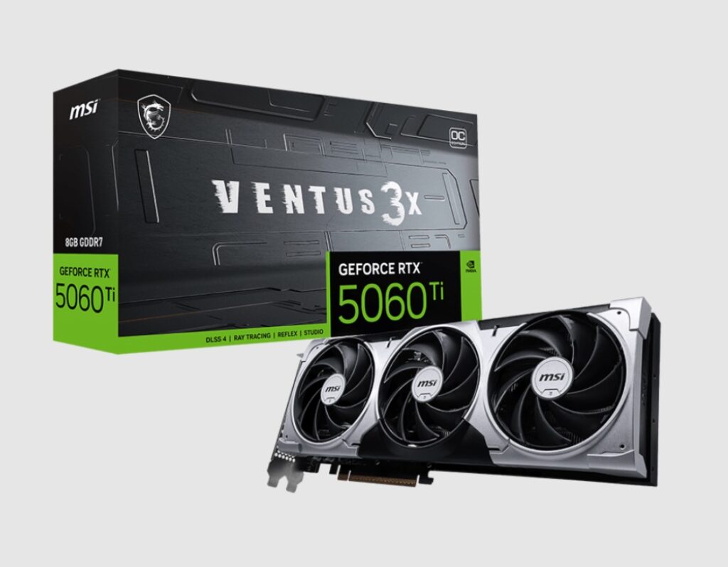 MSI GeForce RTX 5060 Ti 8G VENTUS 3X OC