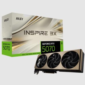 MSI GeForce RTX 5070 12G INSPIRE 3X OC