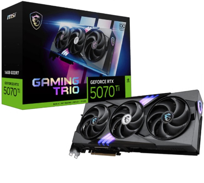 MSI GeForce RTX 5070 Ti 16G GAMING TRIO OC