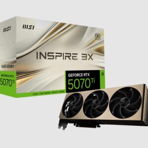 MSI GeForce RTX 5070 Ti 16G INSPIRE 3X OC