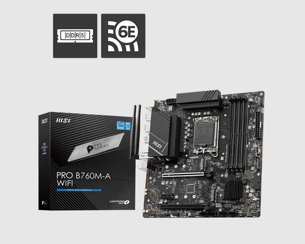 MSI PRO B760M A WIFI
