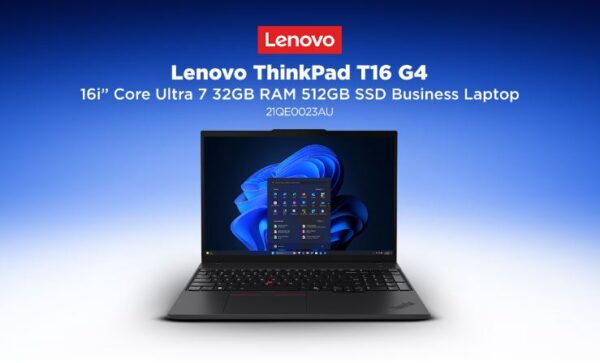 LENOVO ThinkPad T16 G4 16' WUXGA Intel U7-255H 32GB DDR5 512GB SSD WIN 11 P - Image 2