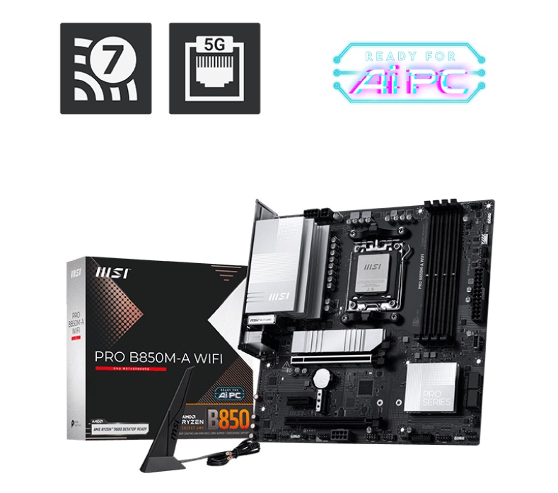 MSI PRO B850M-A WIFI