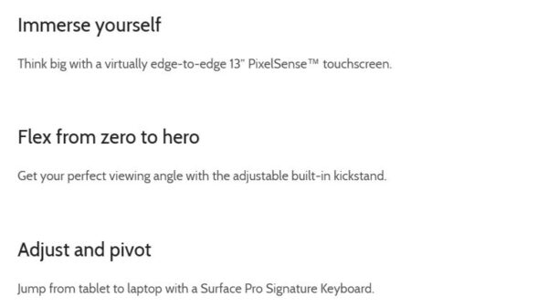 Microsoft Surface Pro 10 13' 2.8K TOUCH Intel U7 32GB 1TB SSD 5G-LTE Window - Image 3
