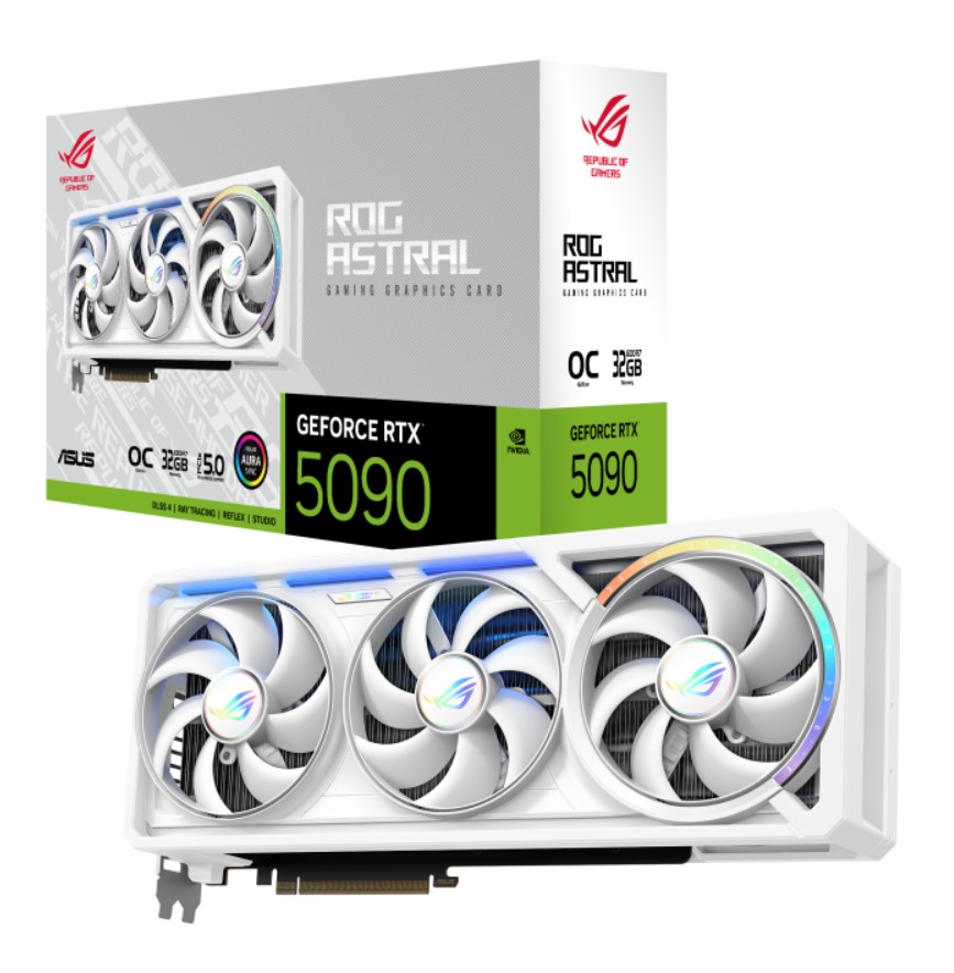 ASUS ROG-ASTRAL-RTX5090-O32G-WHITE