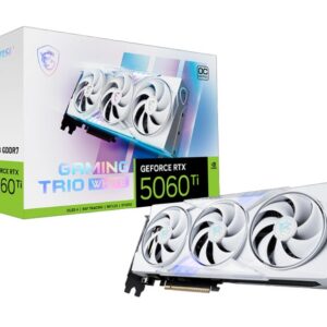 MSI GeForce RTX 5060 Ti 16G GAMING TRIO OC WHITE