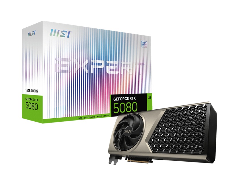 MSI GeForce RTX 5080 16G EXPERT OC