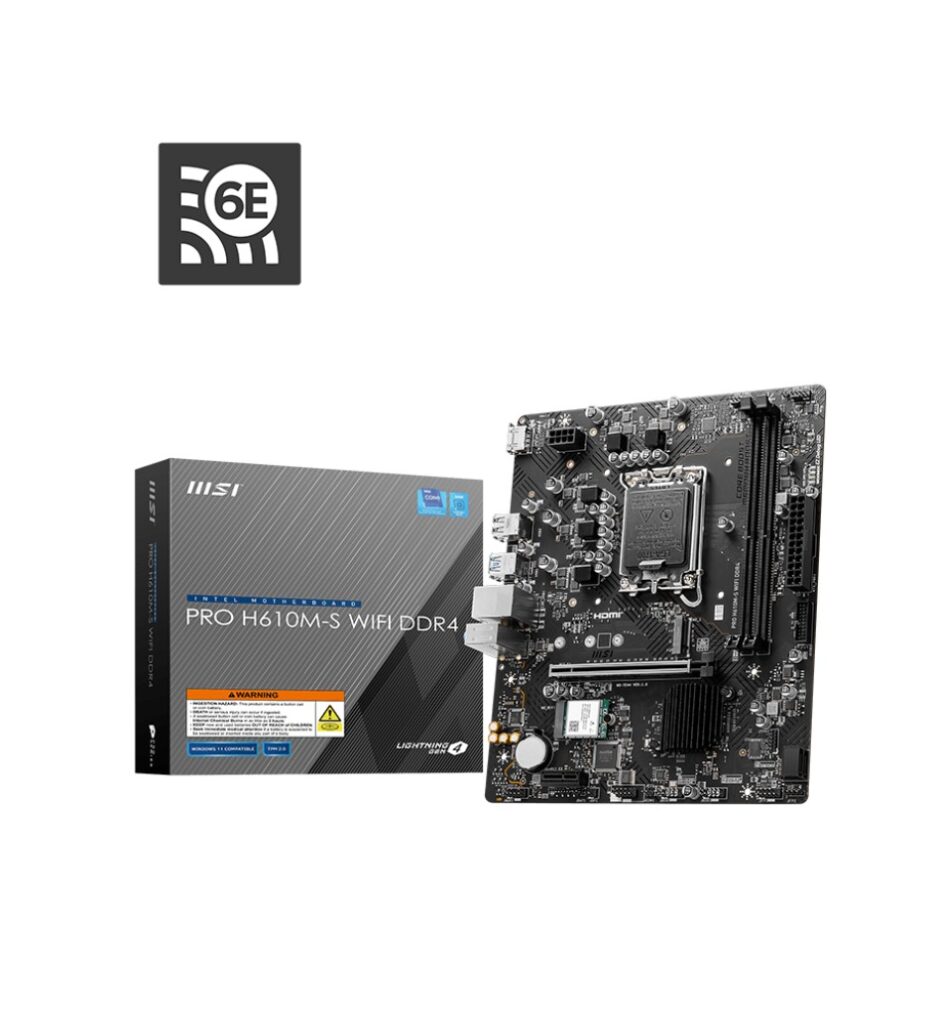 MSI PRO H610M-S WIFI DDR4