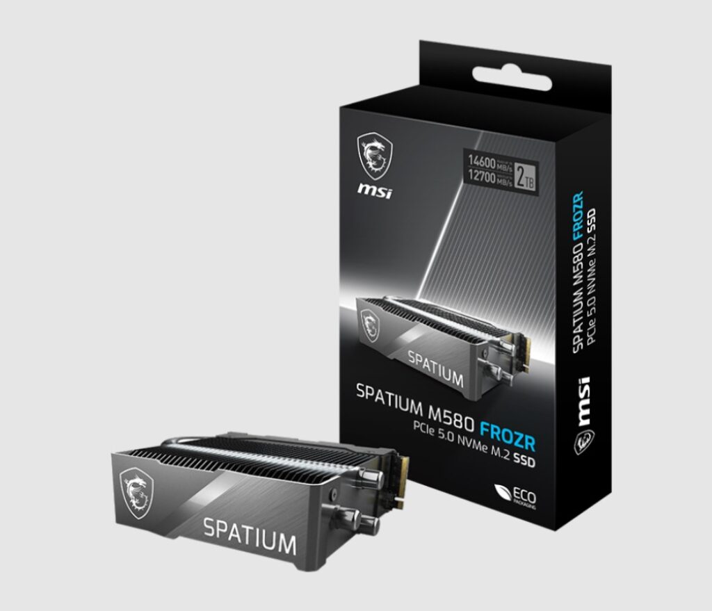 MSI SPATIUM M580 PCIe 5.0 NVMe M.2 2TB FROZR