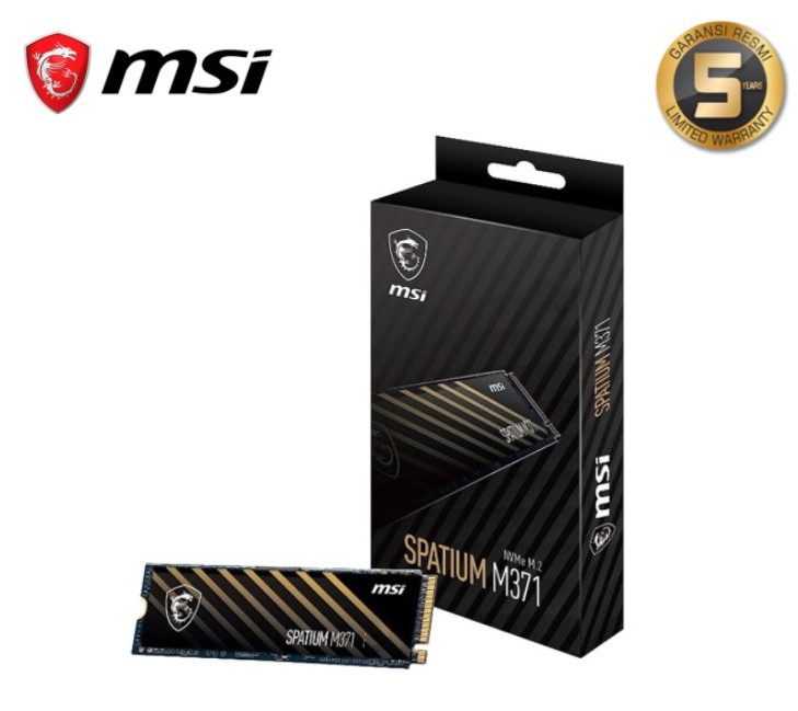 MSI SPATIUM M371 NVMe M.2 500GB