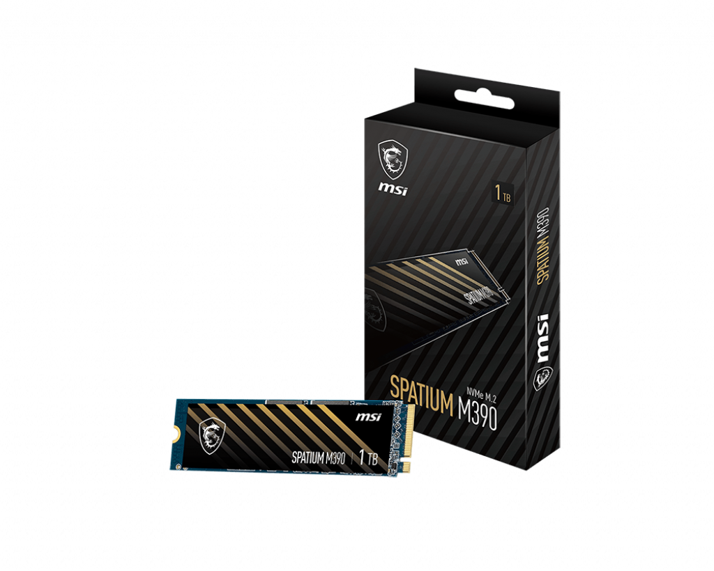 MSI SPATIUM M390 NVMe M.2 SSD 1TB