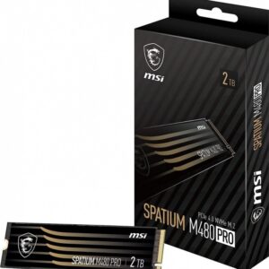 MSI SPATIUM M480 PRO PCIe 4.0 NVMe M.2 2TB