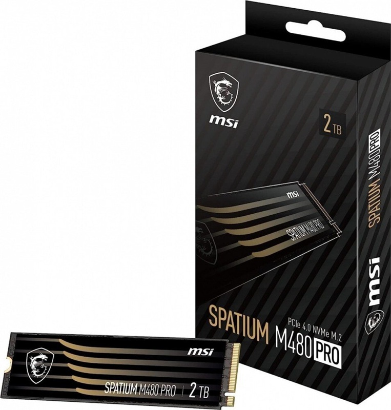 MSI SPATIUM M480 PRO PCIe 4.0 NVMe M.2 2TB