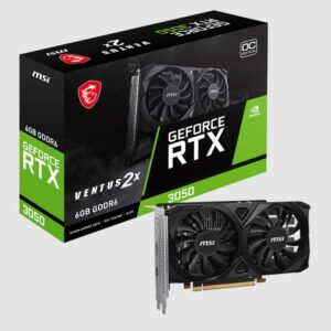 MSI GeForce RTX 3050 VENTUS 2X E 6G OC