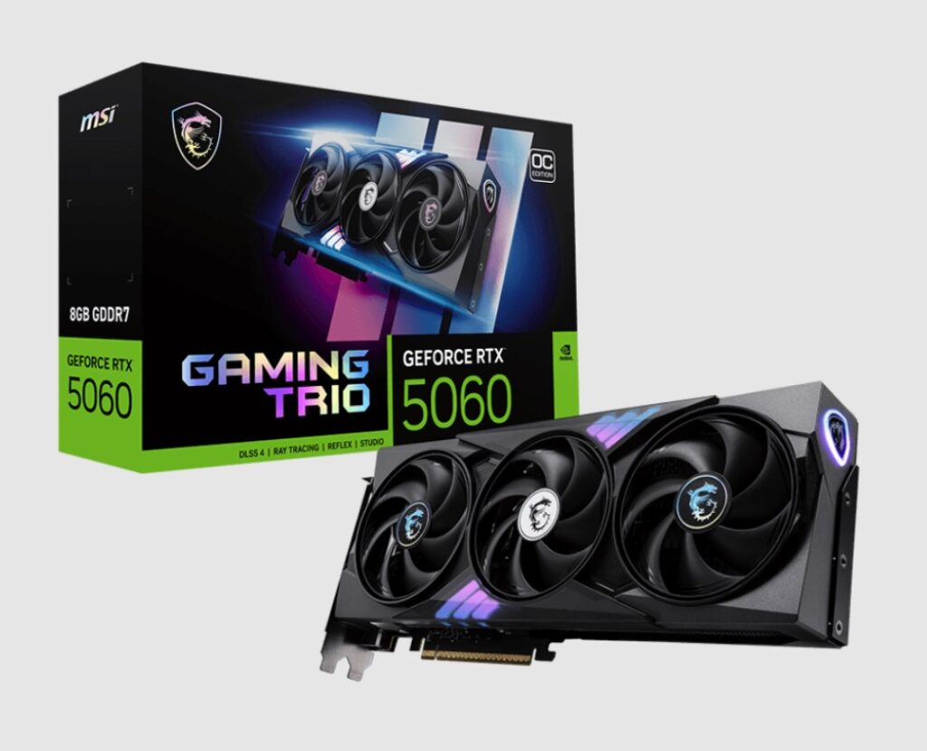 MSI GeForce RTX 5060 8G GAMING TRIO OC