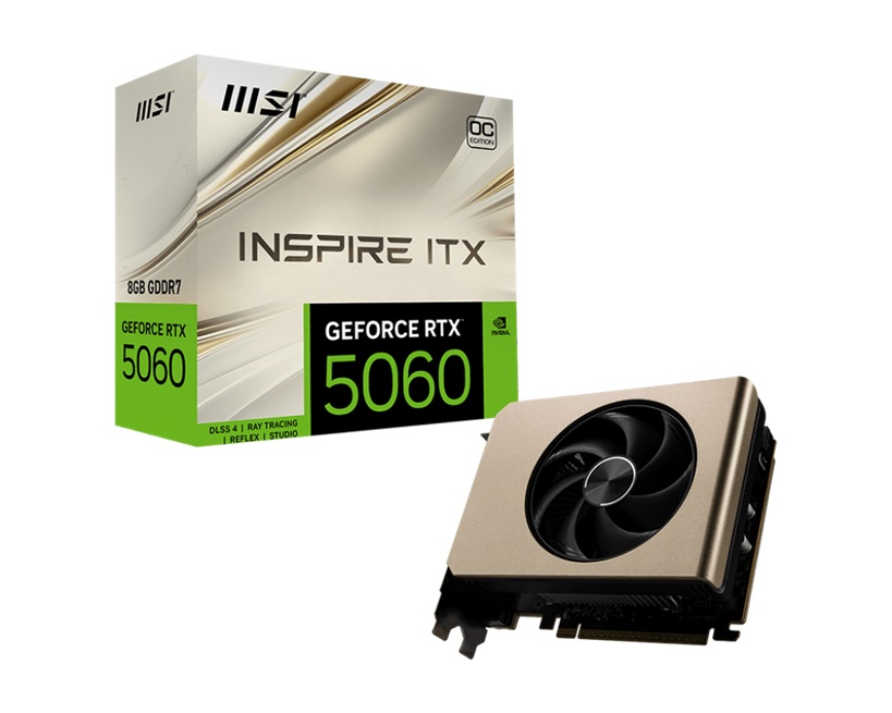 MSI GeForce RTX 5060 8G INSPIRE ITX OC