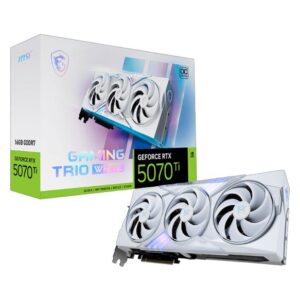 MSI Geforce RTX 5070 TI 16G GAMING TRIO OC WHITE